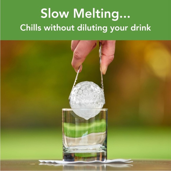 Tovolo Golf Ball Shaped Ice Molds, Assorted Set of 3..(NWT) - Picture 3 of 6